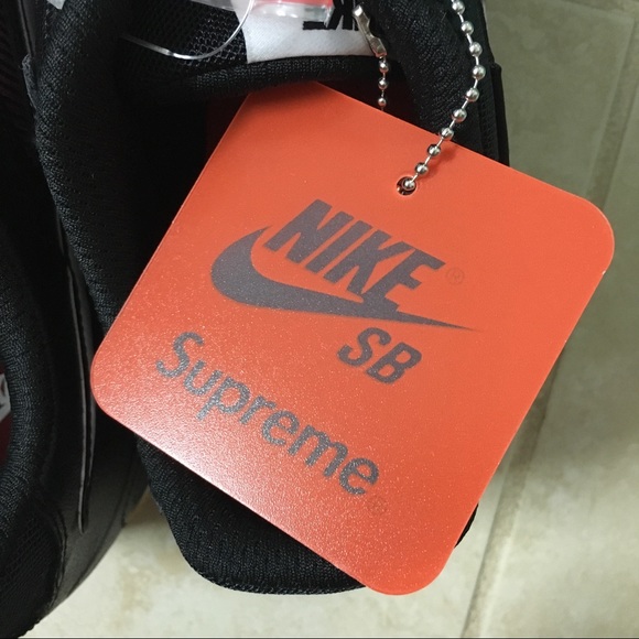 New Men’s Nike Supreme Gato QS SB US 9.5 Black - Picture 7 of 7